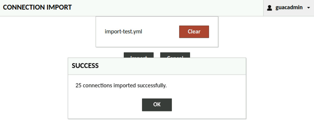 Batch Import Success